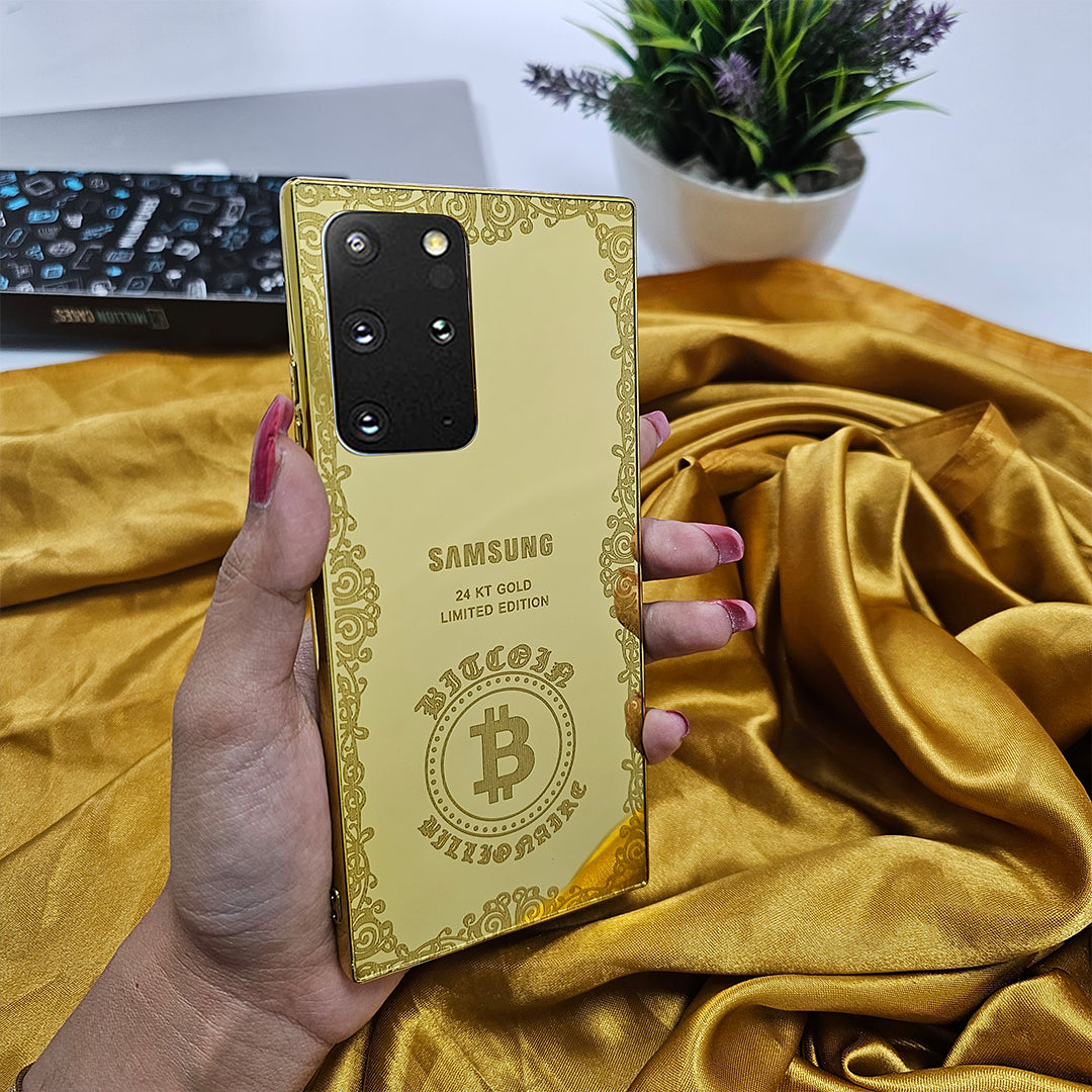 Galaxy S Series Luxurious Crafted Gold Camera Protective Case casemarts