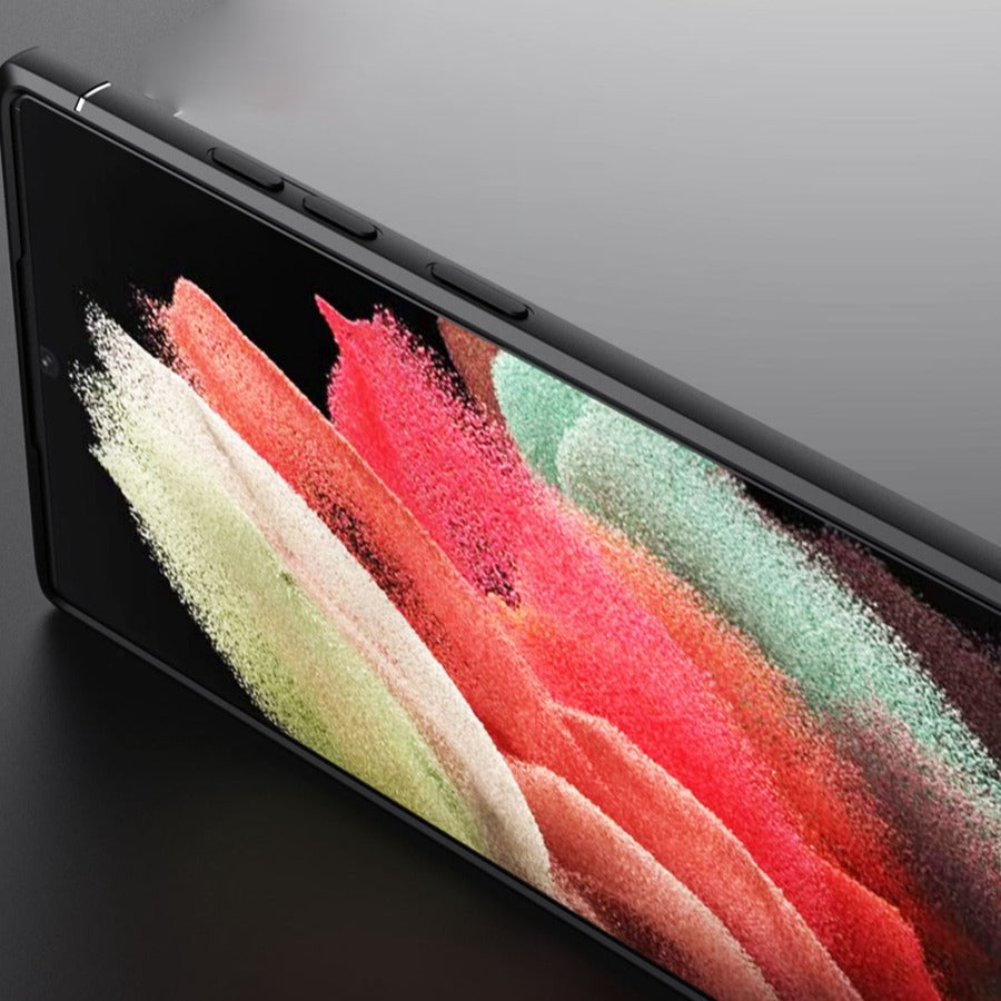 Galaxy S22 Metallic Finger Ring Holder Matte Case casemarts