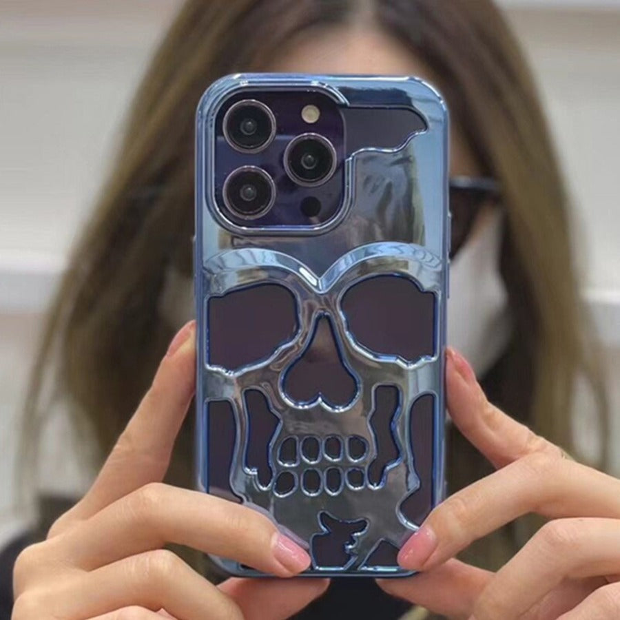 iPhone 13 Pro Hollow Skull Design Case casemarts