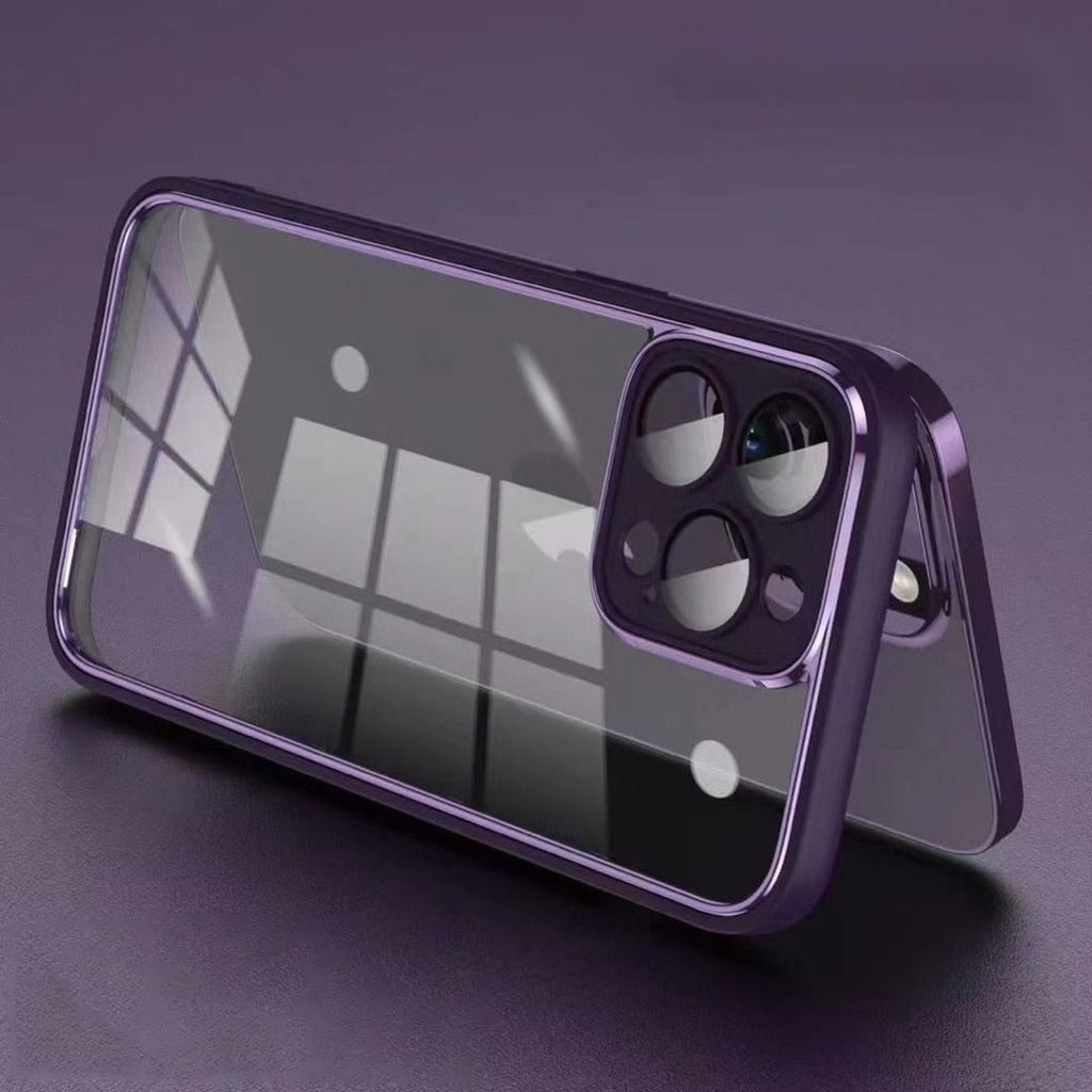 iPhone 14 Pro Transparent Electroplating Camera Protection Case casemarts