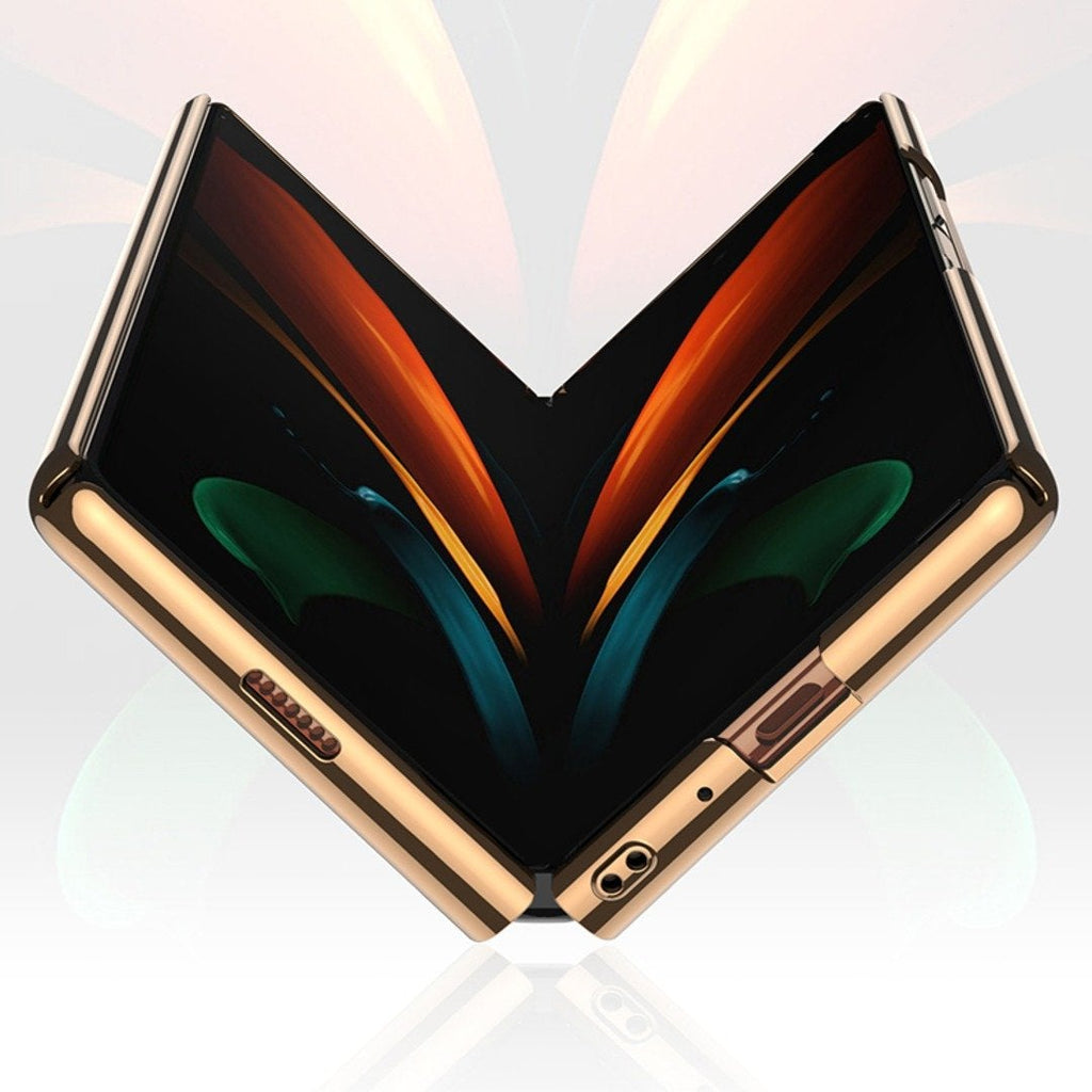 Galaxy Z Fold2 Folding Plating Pattern Glass Case casemarts